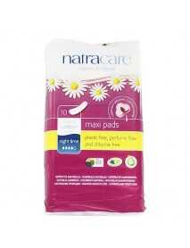 Natracare Night Time Overnight Pads (1x10 CT)