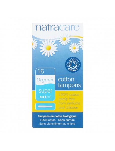Natracare Super Tampons With Applicator (1x16 CT)
