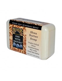 One With Nature Shea Butter Dead Sea Soap (1x7 Oz)