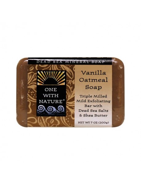 One With Nature Vanilla Oatmeal Soap (1x7 Oz)