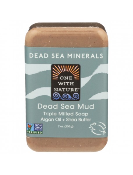 One With Nature Dead Sea Mud Soap (7Oz)