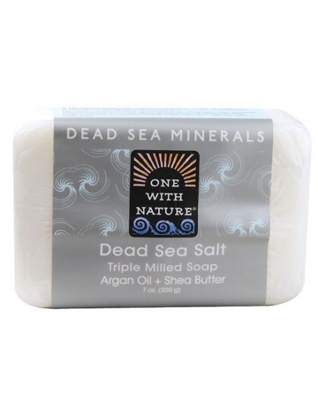 One With Nature Dead Sea Salt Soap (7Oz)