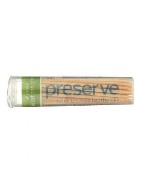 Preserve Mint Tea Tree Toothpicks (24x35 CT)