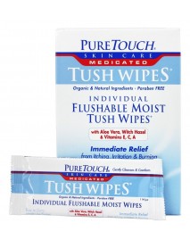 P T MEDICATED TUSH WIPES ( 1 X 24 PACK )