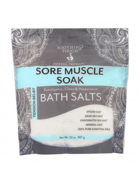 S.T. BTH SLT MUSLE SOAK ( 1 X 32 OZ   )