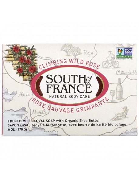 South of France  Bar Soap Climbing Wild Rose  (1x6 OZ)