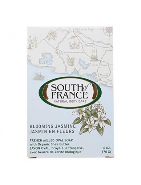 South of France Bar Soap Blooming Jasmine (1x6 OZ)