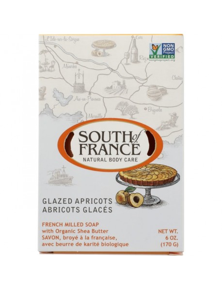 SOF GLZD APRICT BAR SOAP ( 1 X 6 OZ   )