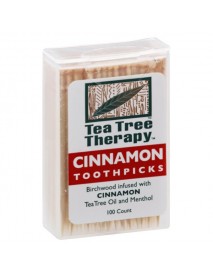 Tea Tree Therapy Cinnamon Toothpicks (12x100 CT)
