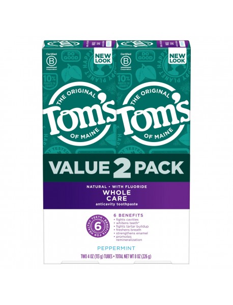 TOMS PPRMNT THPST 2PK    ( 1 X 4 OZ   )