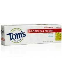 Tom's Of Maine Fennel Fluoride Free with Propolis & Myrrh Toothpaste (6x5.5 Oz)