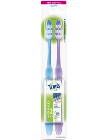 TOMS TTHBRSH NAT CLN TWN ( 4 X 2 PACK )