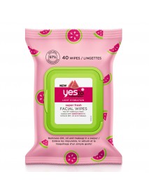 YES TO FACE WIPES WTRMLN ( 3 X 40 CT   )