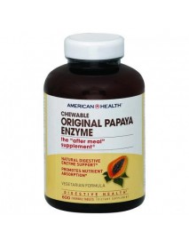 American Health Papaya Enzyme Original (1x600 TAB)