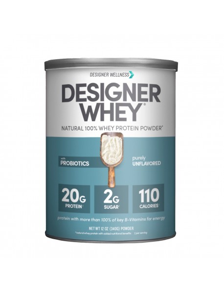 Designer Whey Plain/S Mapple Protein Powder (1x12OZ )