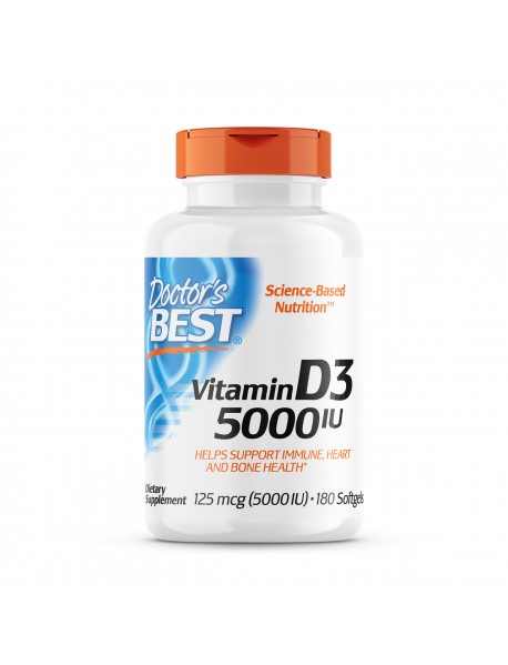 DOCBST VIT D3 5000IU ( 1 X 180 SGEL )