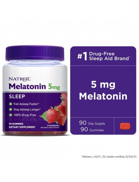 NTRL MELATONIN GUMM 5MG ( 1 X 90 CT   )