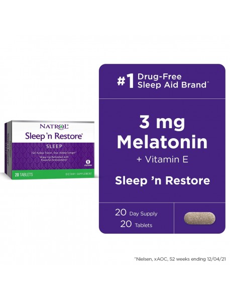 Natrol Sleep N Restore (1x20 TAB)