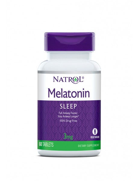 Natrol Melatonin 3 Mg (60 Tab)