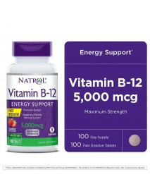 NATROL VIT B12 DSLV 5000 ( 1 X 100 TAB  )