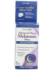 Natrol Advanced Sleep Melatonin, 10mg (60 TAB)
