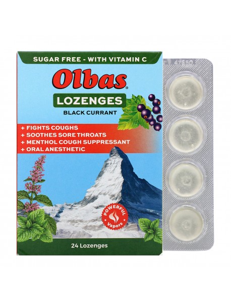 Olbas Lozenge Black Current (1x24 LOz)