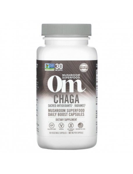 OM CHAGA MSHRM SPRFOOD ( 1 X 90 VCAP )