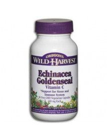 Oregon's Wild Harvest Echin/Gldnsl W/Vit C (1x90VCAP)