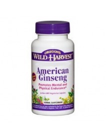 Oregon'S Wild Harvest Owh American Ginseng (1X50 Vcap)