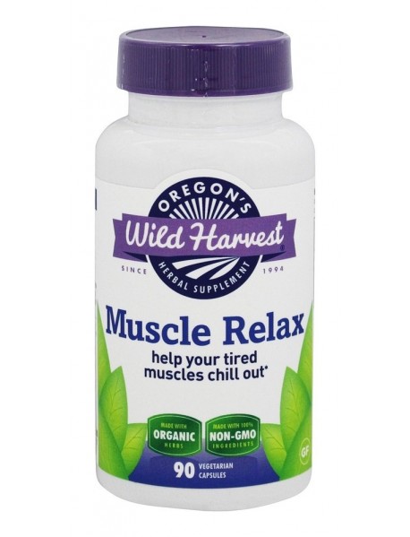 Oregon's Wild Harvest Muscle Relax New (1x90VCAP)