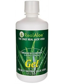 REAL ALOE VERA GEL ( 1 X 32 OZ   )