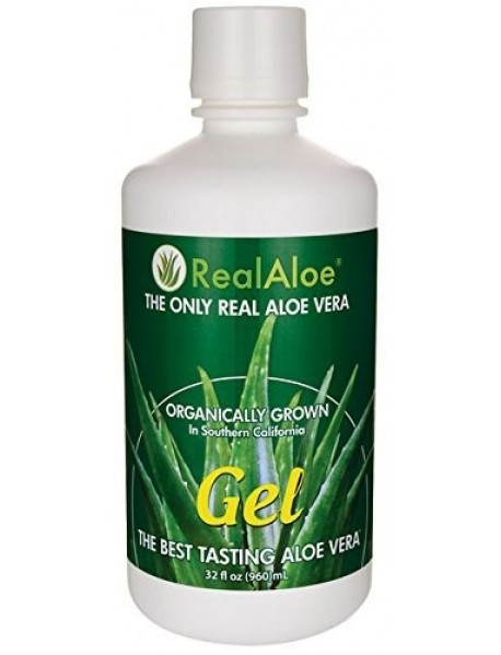 REAL ALOE VERA GEL ( 1 X 32 OZ   )