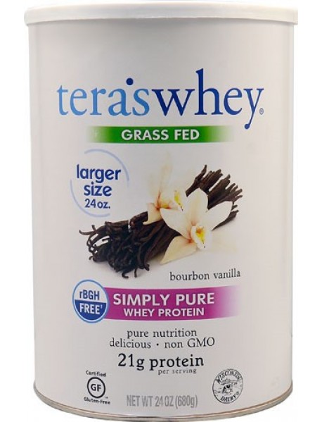 Tera's Whey rBGH Free Whey Protein Bourbon Vanilla (1x24 OZ)