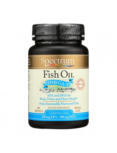 Spectrum Essentials Fish Oil Omega 3 (1x100 CAP)