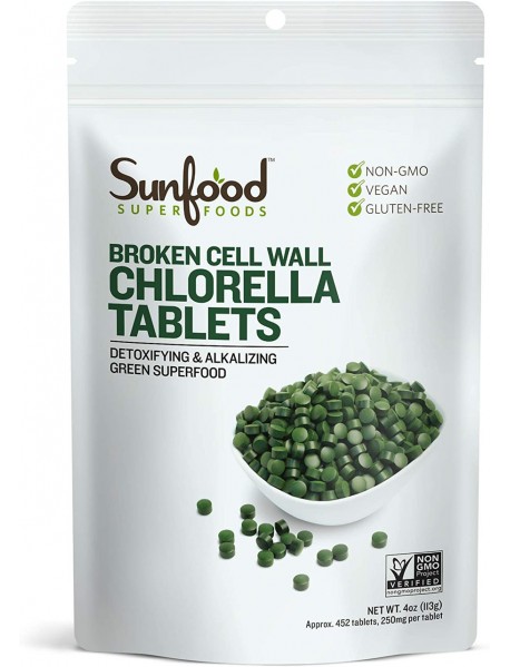 SUNFD CHLORELLA TABLETS ( 1 X 4 OZ   )