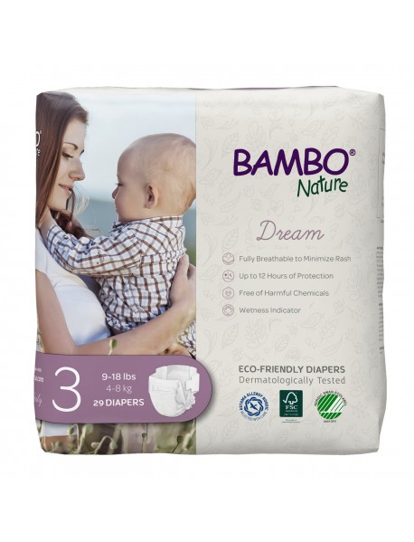 BMBNAT DIAPERS SIZE 3 ( 6 X 29 OZ   )