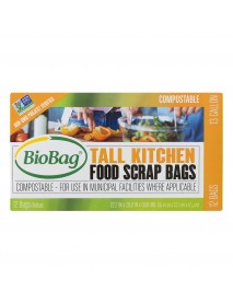 Biobag Tall Food Scrap Bags (12x12 CT)