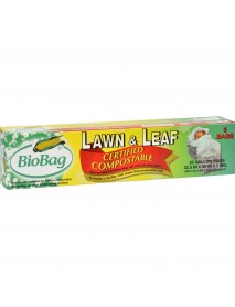 Biobag 33 Gallon Lawn and Leaf Bag (12/5 count)