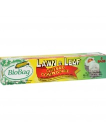 Biobag 33 Gallon Lawn and Leaf Bag (12/5 count)