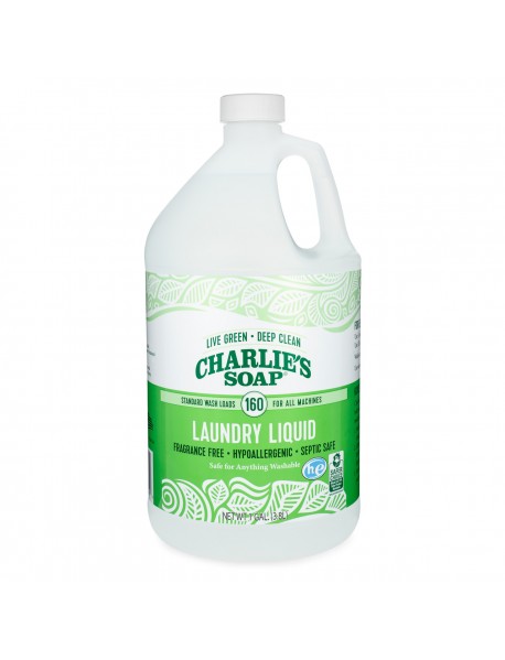 Charlies Soap Laundry Liquid Gel (4x128OZ )