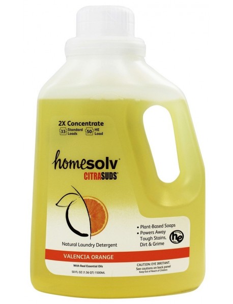 Citra-Solv Valencia Orange 2x Laundry Liquid (6x50 Oz)