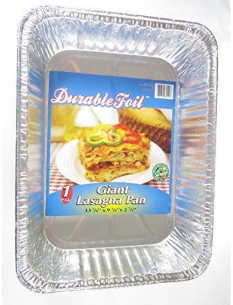 DURABLE GIANT LASAG PAN  ( 12 X 2 CT   )