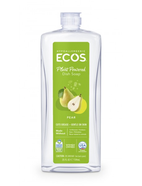 Earth Friendly Pear Dishmate (6x25 Oz)
