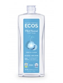 Earth Friendly Dishmate Dish Liquid Free & Clear (6x25Oz)