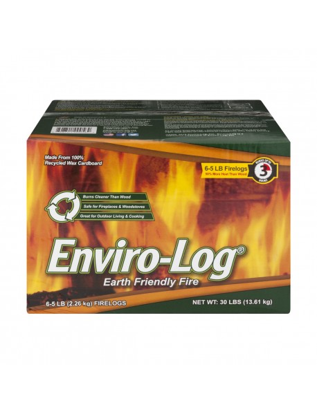 ENVIRO FIRELOG 6PK CASE ( 1 X 6 PK   )
