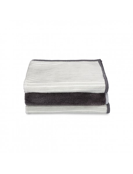 FCHME CLTH MICFBR STRIPE ( 6 X 3 CT   )