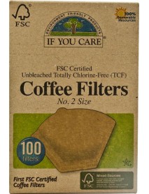 If You Care #2 Cone Brown Coffee Filter (1x100 CT)