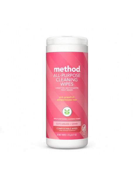 MTHD WIPES AP GRAPEFRUIT ( 6 X 30 CT   )