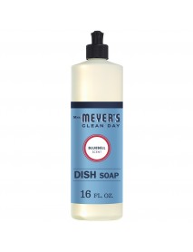 Mrs. Meyers Bluebell Liquid Dishwashing Soap (6x16 Oz)
