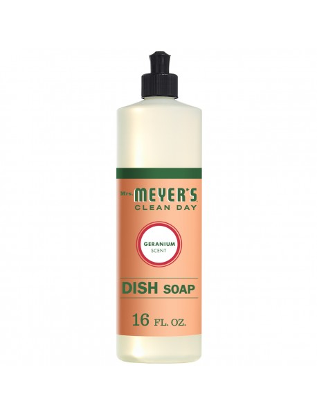 Meyers Geranium Liquid Dish Soap (6x16 Oz)